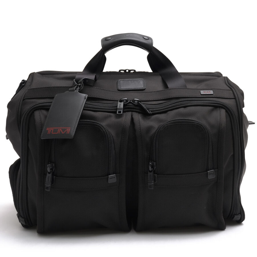 TUMI - TUMI ボストンバッグ トゥミ 22124DH ALPHA Deluxe Carry-On Satchel アルファ デラックス キャリーオン サッチェル バリスティックナイロン 【中古】