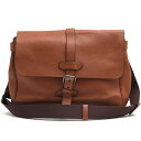 COACH ビジネスバッグ コーチ F30623 Hudson Small Messenger ハドソン スモールメッセンジャー ペブルドレザー 牛革 メッセンジャーバッグ シボ革 シュリンクレザー 2WAY ショルダーバッグ 【中古】