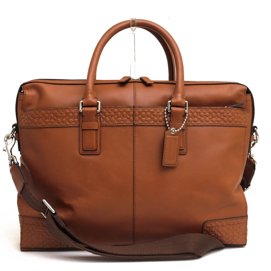 COACH ӥͥХå  F70454 Gramercy Leather Zip Top Briefcase  쥶 ...