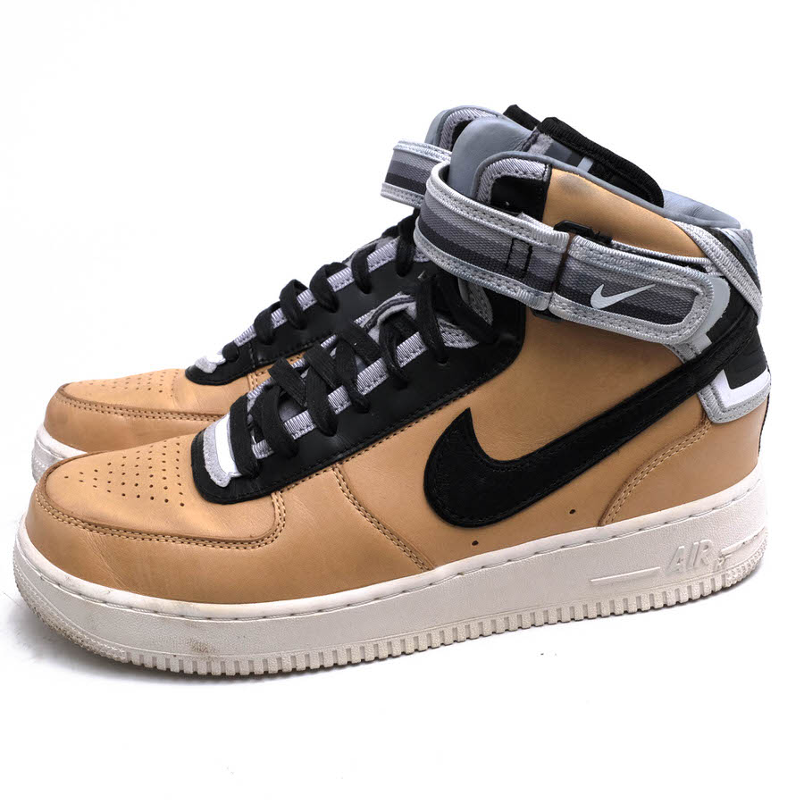 NIKE ハイカットスニーカー ナイキ 677130-200 Air Force 1 Mid SP Tisco RT Vachetta Tan Riccardo Tisci リカルド ティッシ 牛革 【中古】