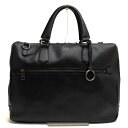 F.CLIO ビジネスバッグ エフクリオ 9712106 CALANDO Brief カランド ソフトエンボスレザー パルメラート 牛革 【中古】
