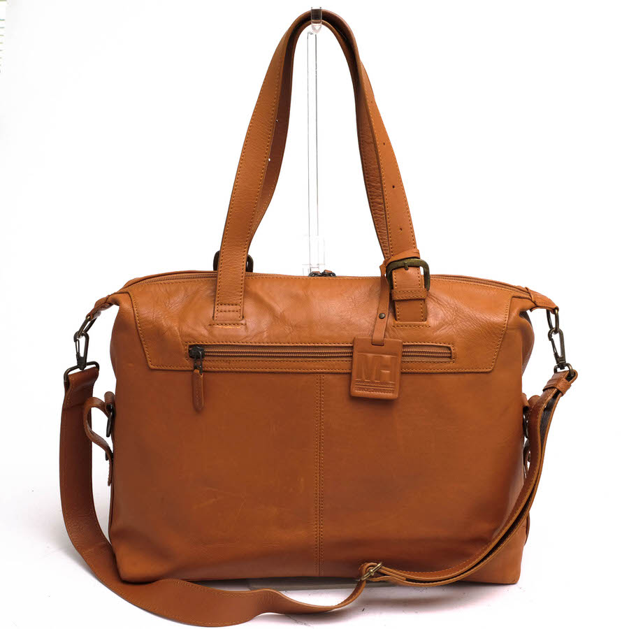 MOTHERHOUSE トートバッグ マザーハウス MG11381 Zadan Tote ザダン 牛革 2WAY ショルダーバッグ 【中古】