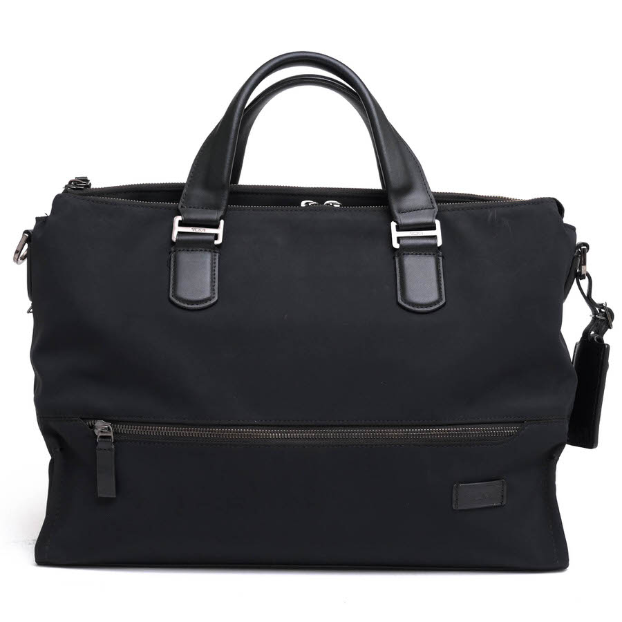 TUMI ビジネスバッグ トゥミ 66003D HARRISON Danner Brief Tote ダナー ブリーフ トート 一部牛革 【中古】