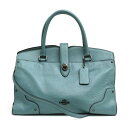 COACH ハンドバッグ コーチ 37575 Mercer Satchel 30 マーサー サッチェル 30 ペブルドレザー 牛革 2WAY ショルダーバッグ シボ革 シュリンクレザー 【中古】