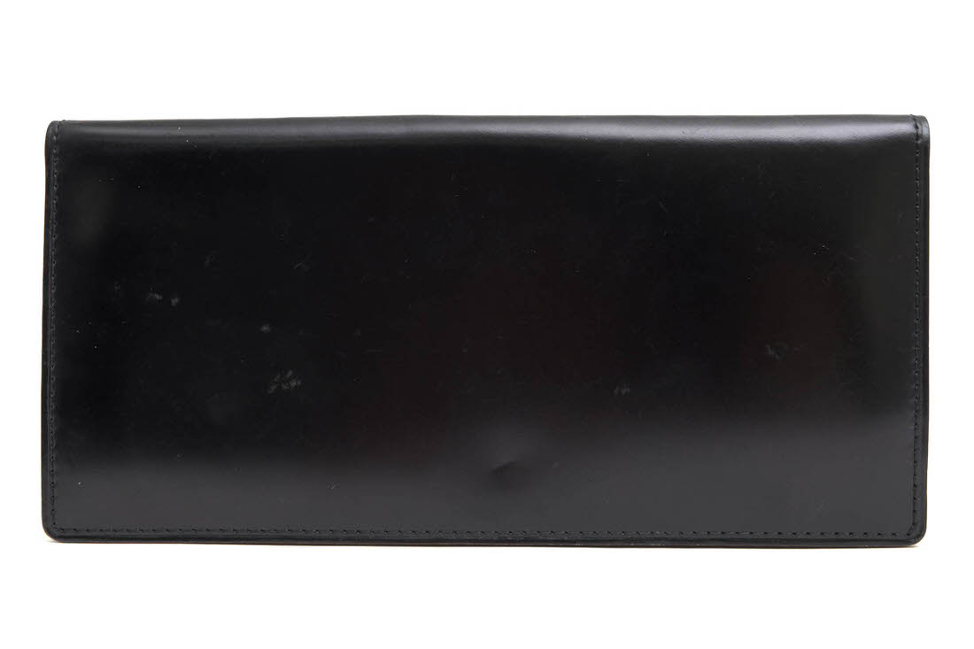 TSUCHIYA-KABAN 長財布 土屋鞄 BD2413 BRIDLE 長札入れ ブライドルレザー 牛革 小銭入れなし 札入れ 二つ折り 【中古】