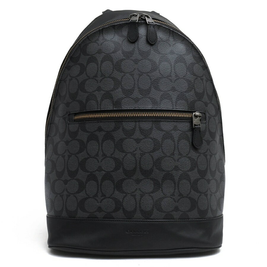 COACH リュック コーチ F78756 West Slim Backpack In Signature Canvas Leather ウェスト スリム バックパック コーテッドキャンバス シグネチャー柄 ノートPC収納可 デイパック 