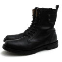 DOLCE&GABBANA ワークブーツ ドルガバ 9529 1243 牛革 カーフ ラグソール Vibramソール 【中古】