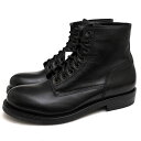 BUTTERO ワークブーツ ブッテロ B4420 T-BONE 牛革 TOLFAラスト プレーントゥ 【中古】(4)