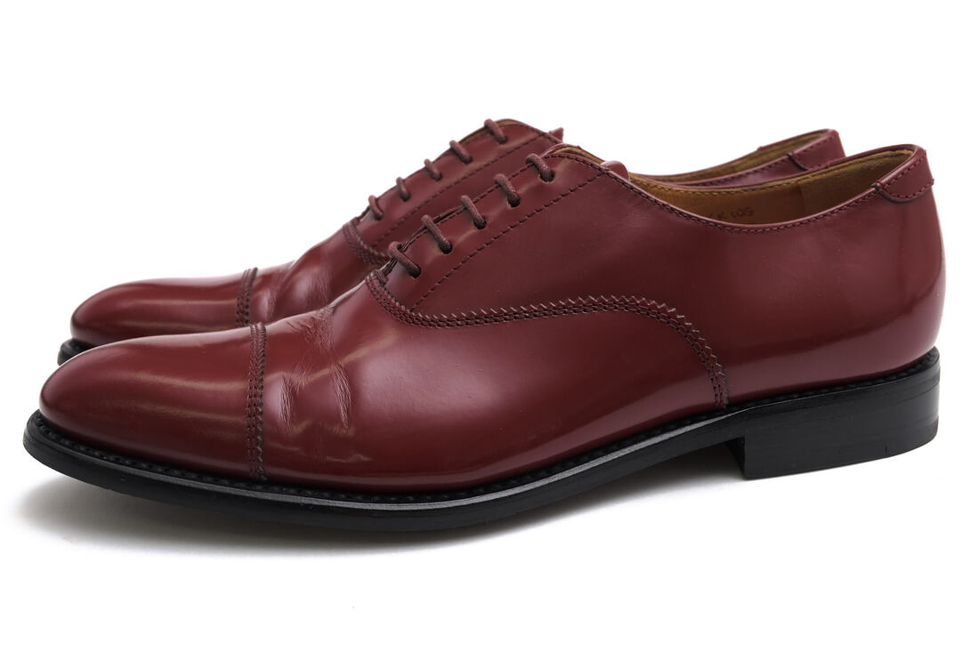 Church's ビジネスシューズ チャーチ LOWICK WG 牛革 カーフ キャップトゥ レザーソール 定番 【中古】