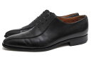 Santoni ビジネスシューズ サントーニ 6804 01 牛革 カーフ スワールトゥ レザーソール マッケイ製法 【中古】(4)