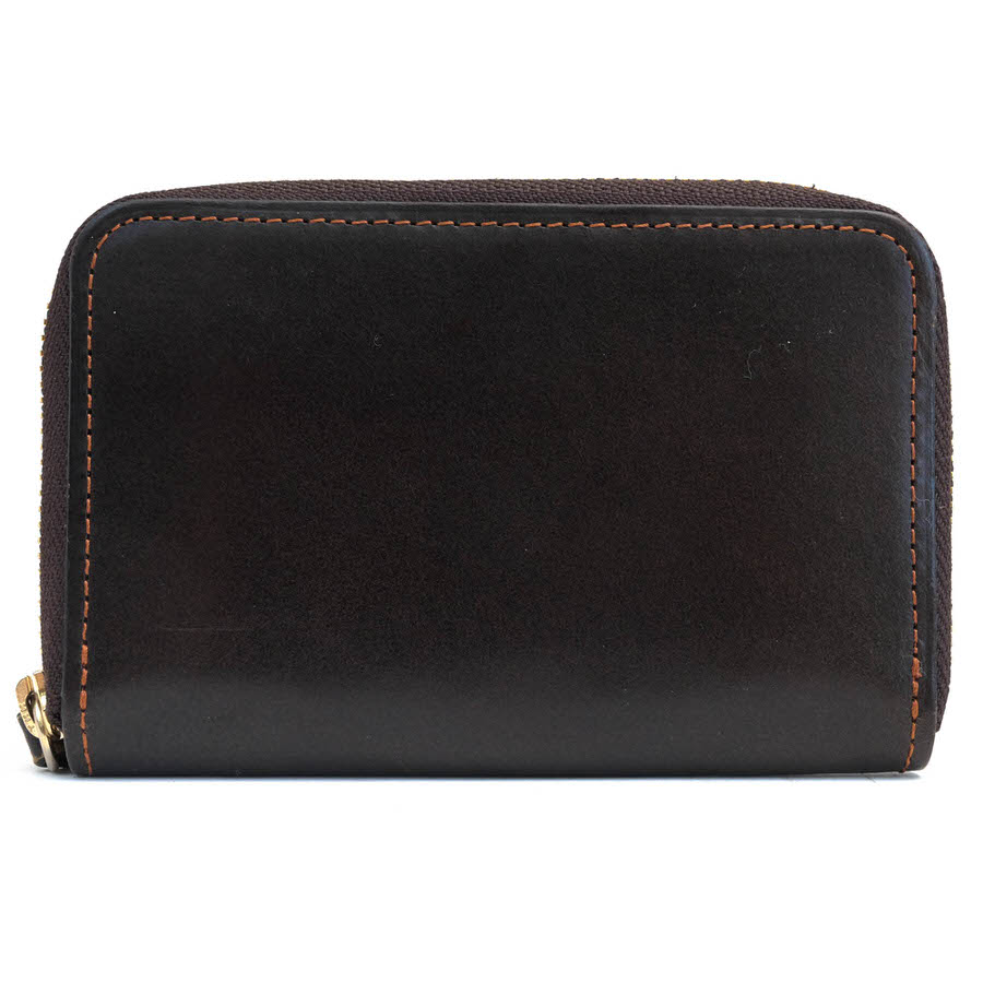 COCOMEISTER 財布 ココマイスター OAK BARK PATCHWAY オークバーク パッチウェイ 牛革 コンパクトウォレット ラウンドジップ ラウンドファスナー 小銭入れあり 【中古】