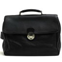 BALLY ビジネスバッグ バリー MAKAN ペブルドレザー 牛革 シボ革 シュリンクレザー 【中古】