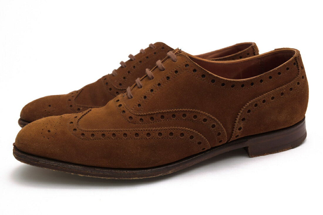 CROCKETT＆JONES ビジネスシューズ クロケット＆ジョーンズ ATHERSTONE ハンドグレード 牛革 ウイングチップ グッドイヤーウェルト製法 レザーソール 