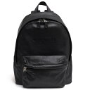 楽天ブランディングCOACH リュック コーチ F54786 Charles Backpack In Sport Calf Leather チャールズ バックパック スポーツカーフ 牛革 A4サイズ収納可 ノートPC収納可 シボ革 シュリンクレザー デイパック 【中古】