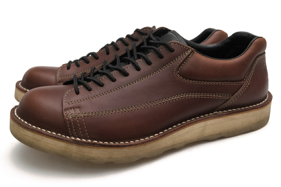 Danner カジュアルシューズ ダナー D4002 HOOD RIVER フットリバー フルグレインレザー 牛革 ビブラムクリスティーソール ワークシューズ Vibramソール ステッチダウン製法 【中古】