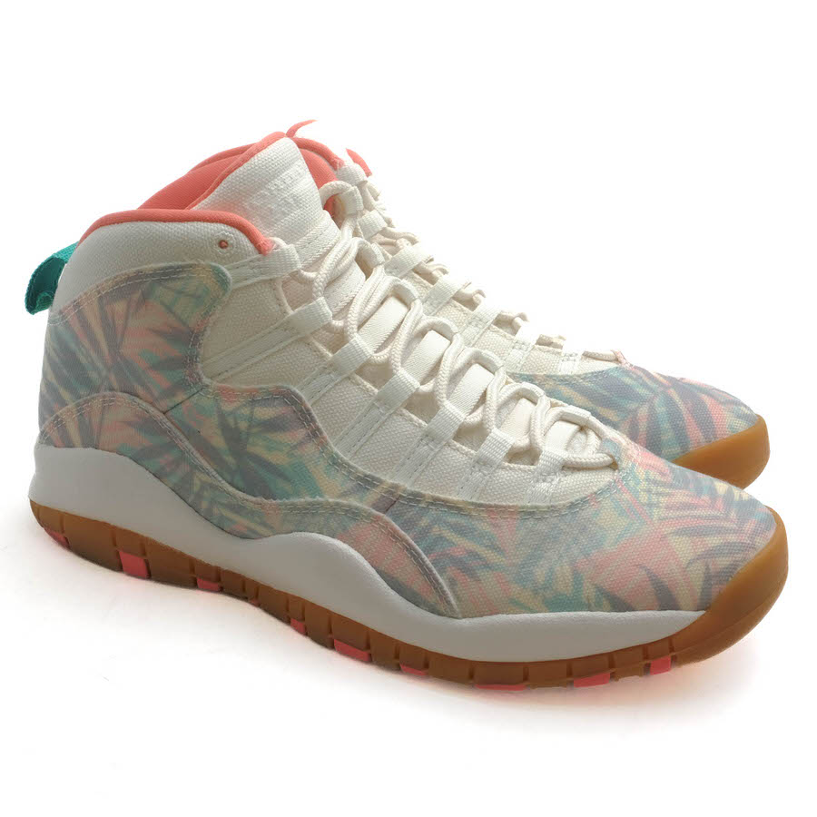 NIKE ハイカットスニーカー ナイキ CV9776-900 Air Jordan 10 Retro Super Bowl LIV ジョーダン スーパーボウル 54 【中古】