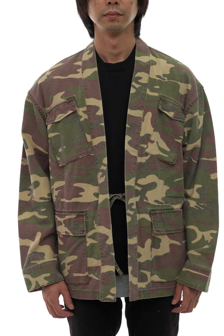 UNITED ARROWS シャツ ユナイテッドアローズ 5525-211-0260 CAMO DAMAGE TOMMY SHIRT & SONS ＆サンズ 迷彩・カモフラージュ柄 【中古】