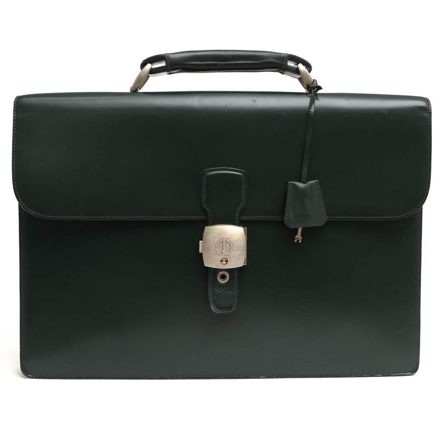_q/Dunhill/YR8010A Leather Confidential Briefcase RtBfV rWlXobO yÁz