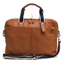 コーチ/COACH/F70812 Heritage Web Leather Zip Top Brief ビジネスバッグ 【中古】