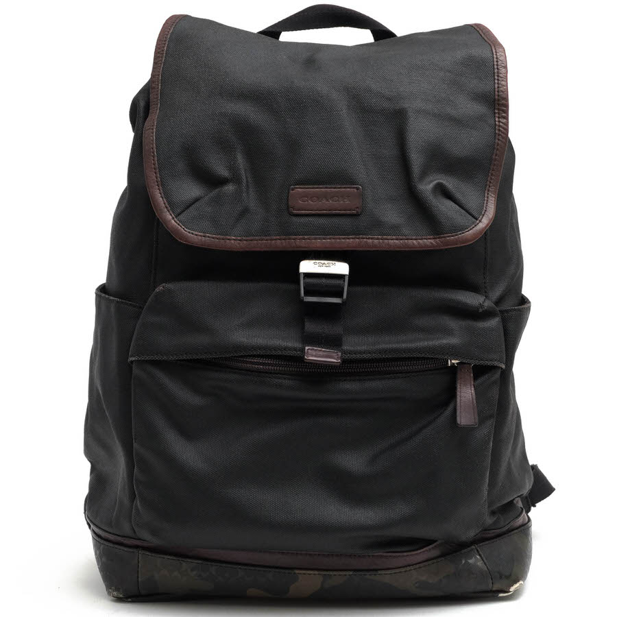 R[`/COACH/F70822 Heritage Signature Embossed Pvc Canvas Backpack we[W VOl`[ G{Xh LoX obNpbN bN yÁz