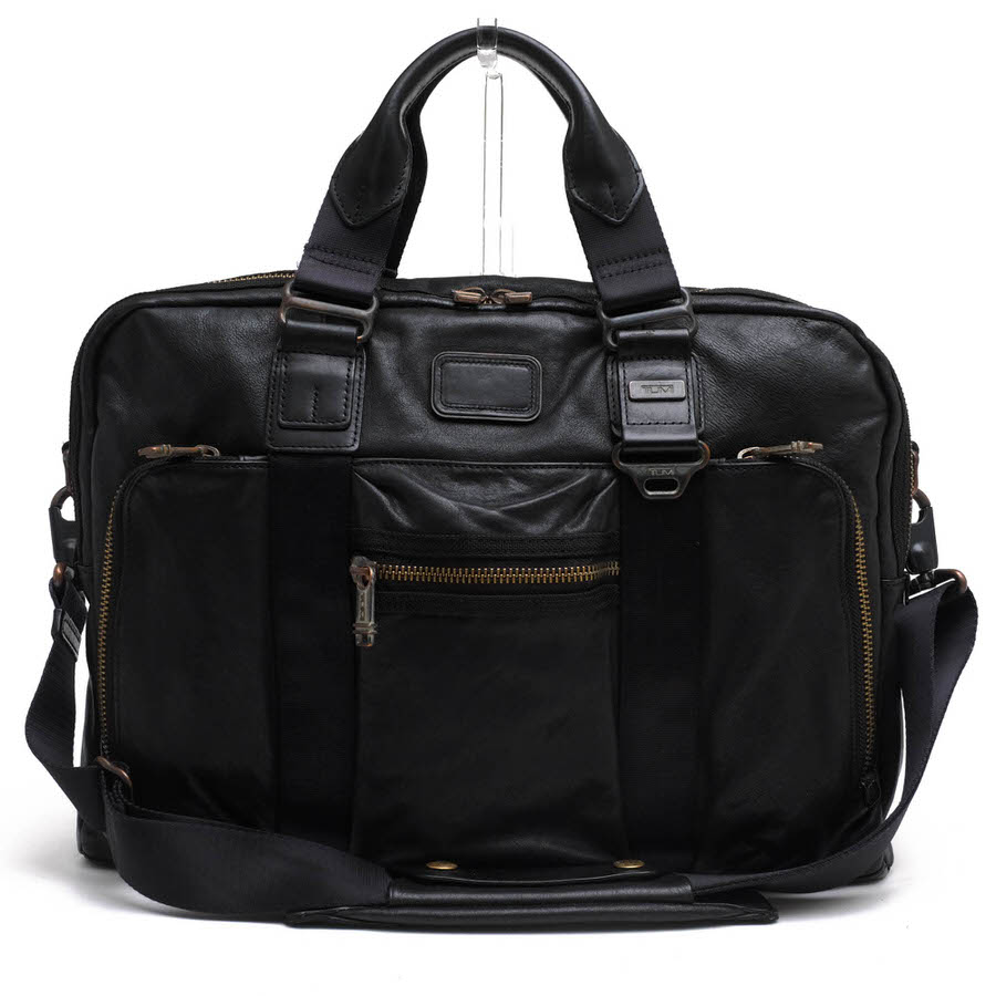 TUMI - トゥミ/TUMI/92611DH2 ALPHA BRAVO Mcnair Slim Brief マクネア スリムブリーフ ビジネスバッグ 【中古】
