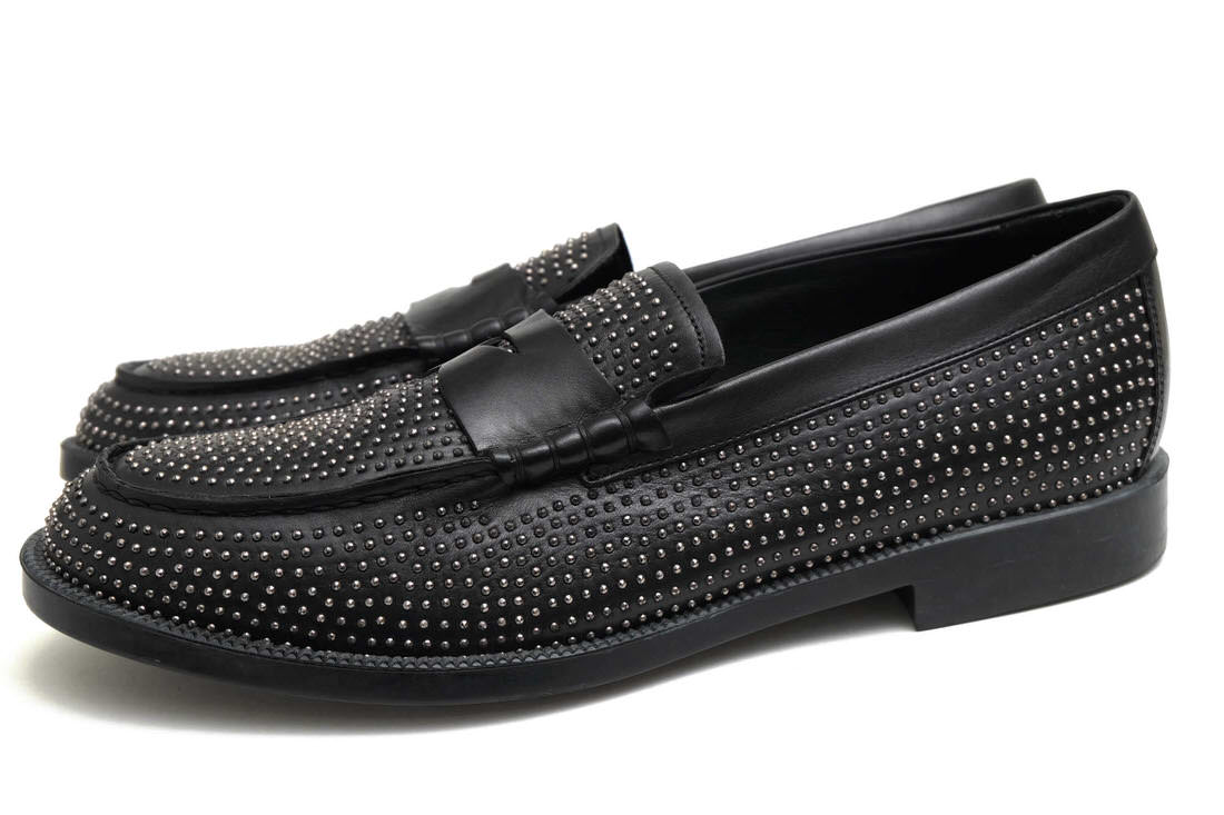 アルマーニ/EMPORIO ARMANI/X4A 123 182 コインローファー 【中古】