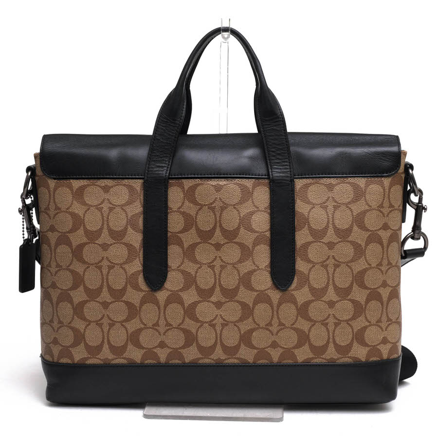 コーチ/COACH/F76835 Hamilton Portfolio Brief In Signature Canvas ハミルトン ...