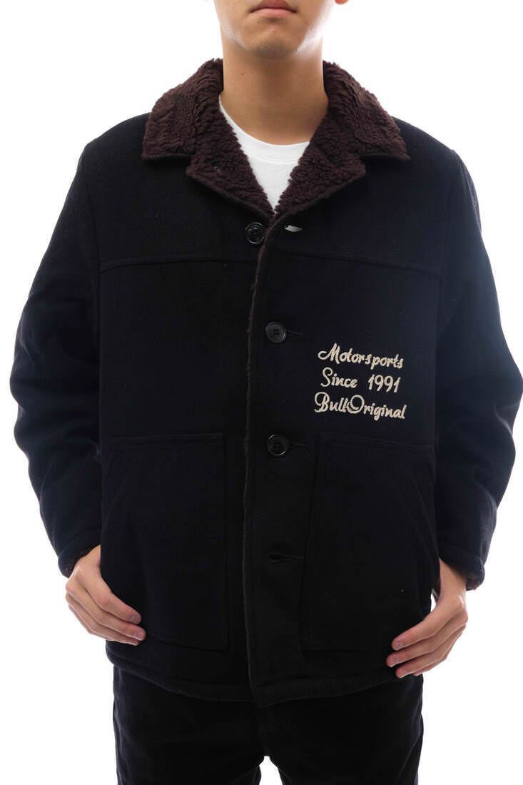 Rakuten - ベイサイドモーターギアー/Bay Side Motor Gear/BSMG-18-AW-03 Wool Ranch Jacket ブルゾン 【中古】