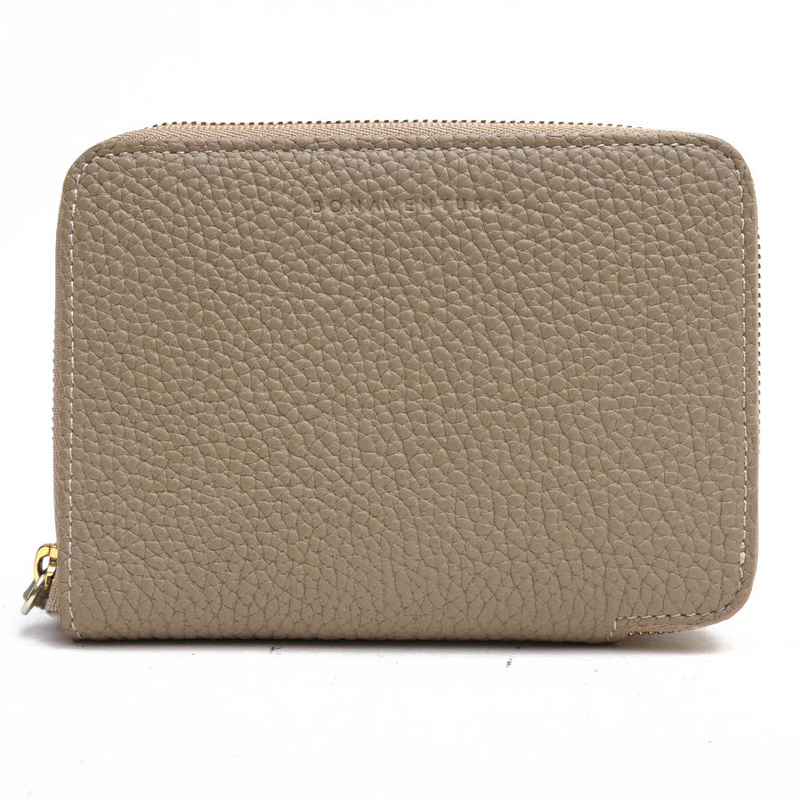 ボナベンチュラ/BONAVENTURA/BWAT6 Medium Wallet ミディアムジップ ウォレット シュリンクレザー 財布 【中古】