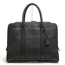 コーチ/COACH/71013 Crosby Slim Brief In Box Grain Leather クロスビー スリムブリーフ ビジネスバッグ 【中古...