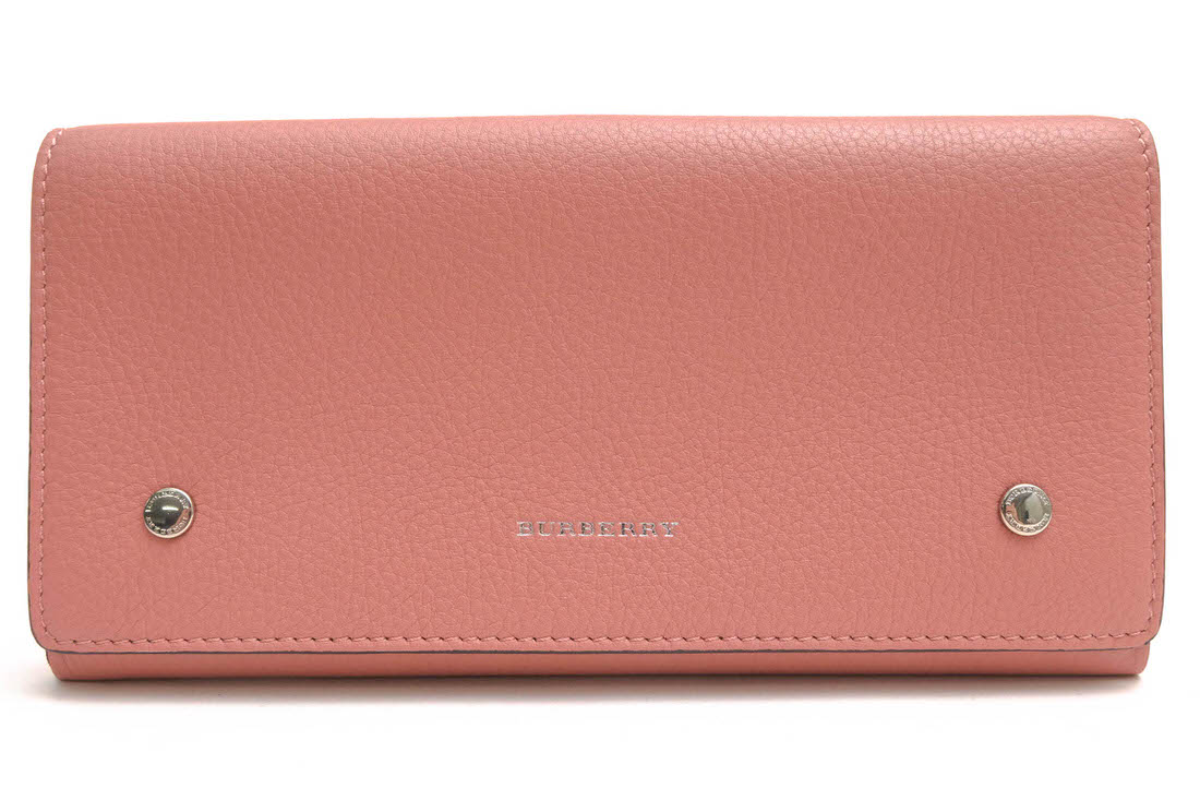 バーバリー/BURBERRY/8007874 Hollee Leather Continental Wallet 長財布 【中古】