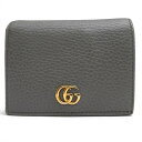 グッチ/GUCCI/456126 Leather Card Case Wallet 財布 【中古】