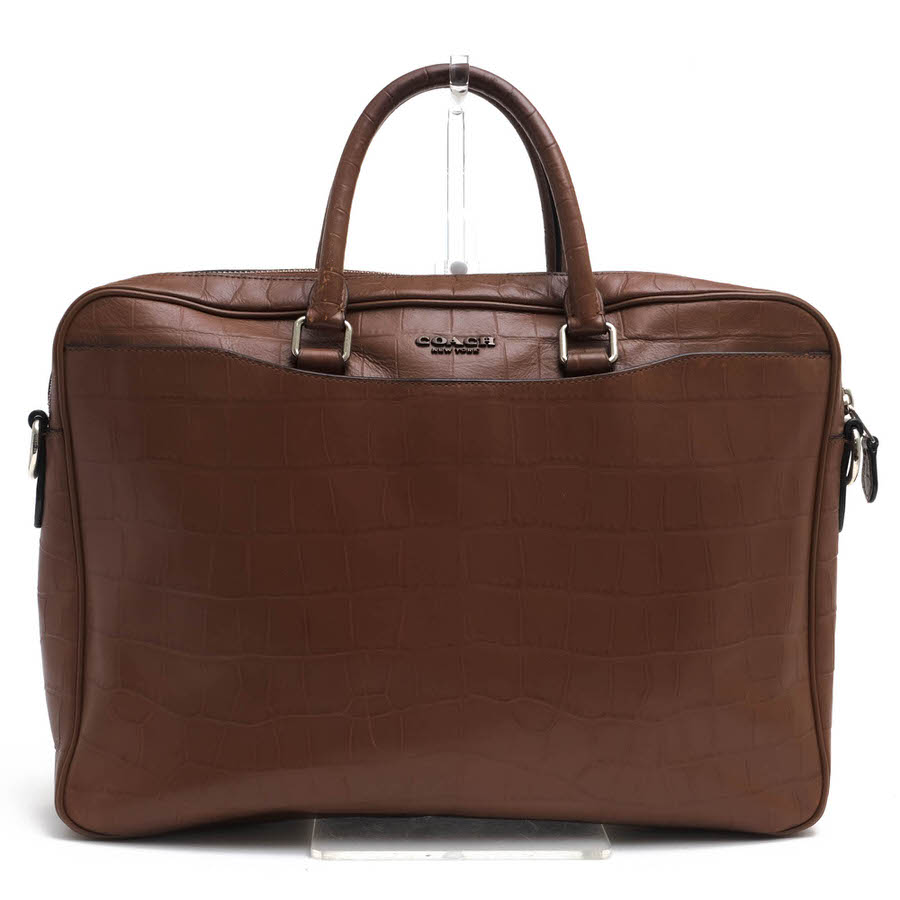 コーチ/COACH/72980 Beckett Slim Brief ベケット スリムブリーフ ビジネスバッグ 【中古】