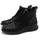 コールハーン/COLE HAAN/C25557 2.ZEROGRAND City Boots in Black ハイカットスニーカー 【中古】