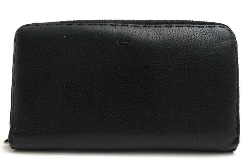 フェンディ/FENDI/7M0210 NDU F0QA1 ZIP AROUND CUOIO ROMANO NERO クオイオローマ 長財布 【中古】 フェンディ/FENDI/7M0210 NDU F0QA1 ZIP AROUND CUOIO ROMANO NERO クオイオローマ 長財布 【中古】