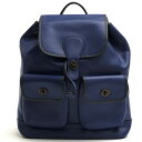 コーチ/COACH/C2902 Heritage Backpack Qb indigo Midnight ヘリテージ バックパック リュック 【中古】