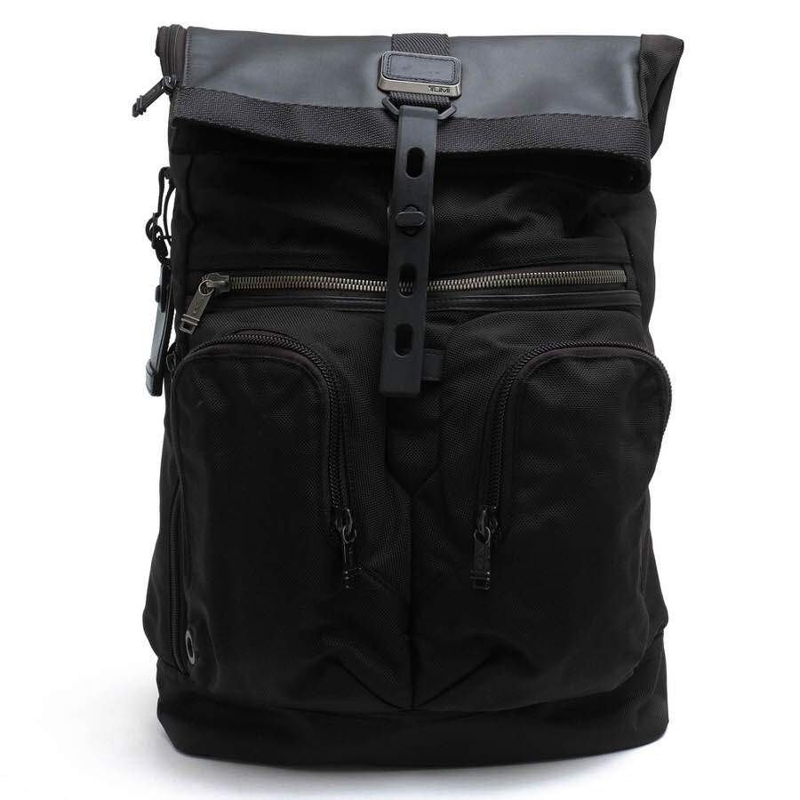 TUMI - トゥミ/TUMI/232388D Alpha Bravo London Rolltop backpack アルファ ブラボー ロンドン ロールトップ・バックパック リュック 【中古】