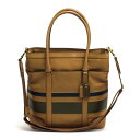 コーチ/COACH/70856 Bleecker Debossed Painted Stripe Tote ブリーカー デボスド ストライプ トート トートバッグ 