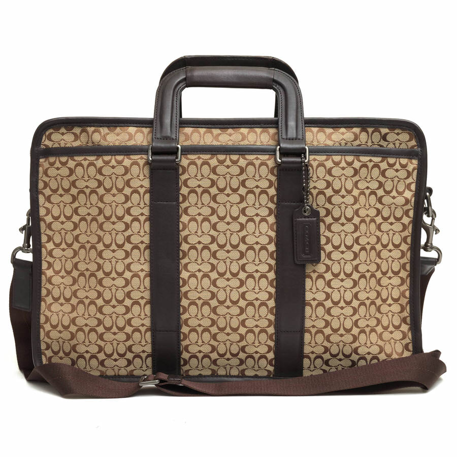 /COACH/F70759 SIGNATURE JACQUARD EMBASSY BRIEF ͥ㡼Х֥꡼ ӥͥ...