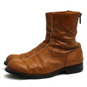 GCPCG/AKM/G021-COW002 back zip boots italian cow leather TRAPPER obNWbvu[c yÁz