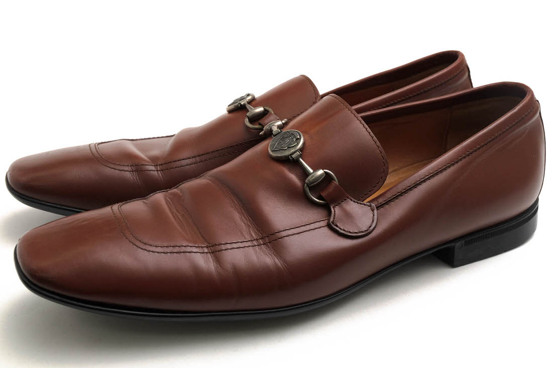 グッチ/GUCCI/189991 ビットローファー 【中古】