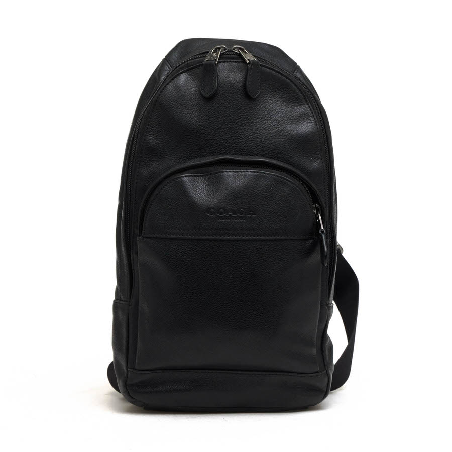 COACH - コーチ/COACH/F49312 Houston Sling Pack ヒューストン スリングパック ショルダーバッグ 【中古】