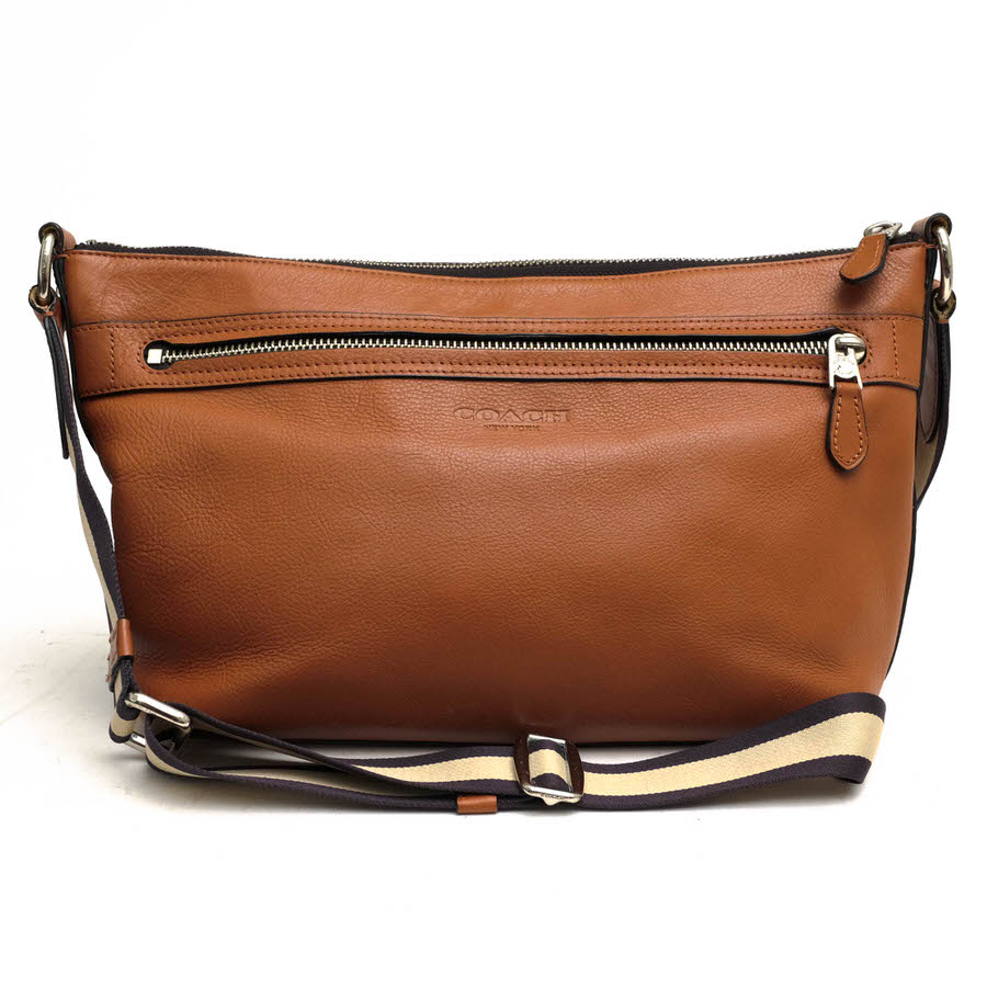 COACH - コーチ/COACH/F71727 CHARLES FLIGHT BAG IN SMOOTH LEATHER チャールズ トランジット クロスボディー ショルダーバッグ 【中古】