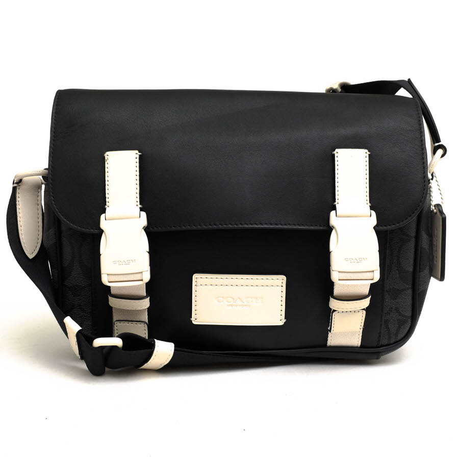 R[`/COACH/C6648 Track Crossbody In Signature Canvas gbN NX{fB V_[obO yÁz