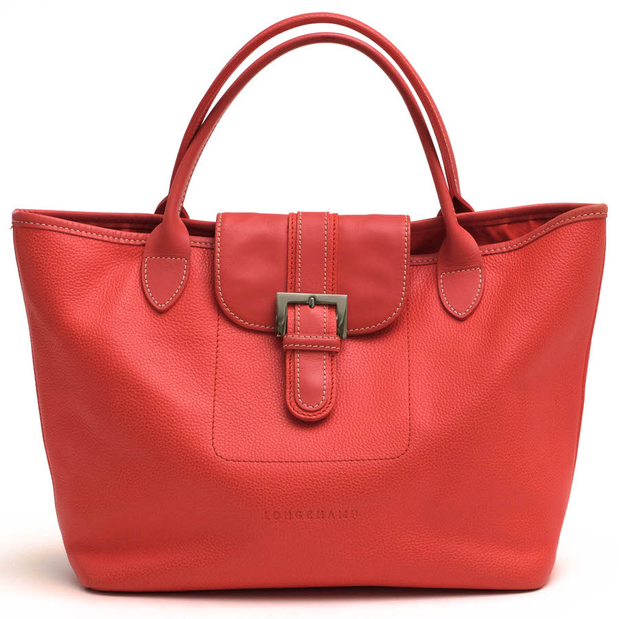 LONGCHAMP◇ハンドバッグ/-/BRW - その他 LONGCHAMP◇ハンドバッグ/-/BRW - その他