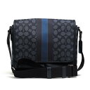 コーチ/COACH/C6583 Thompson Small Map Bag In Signature Jacquard With Stripe トンプソン スモール マップバッグ ショルダーバッグ 【中古】