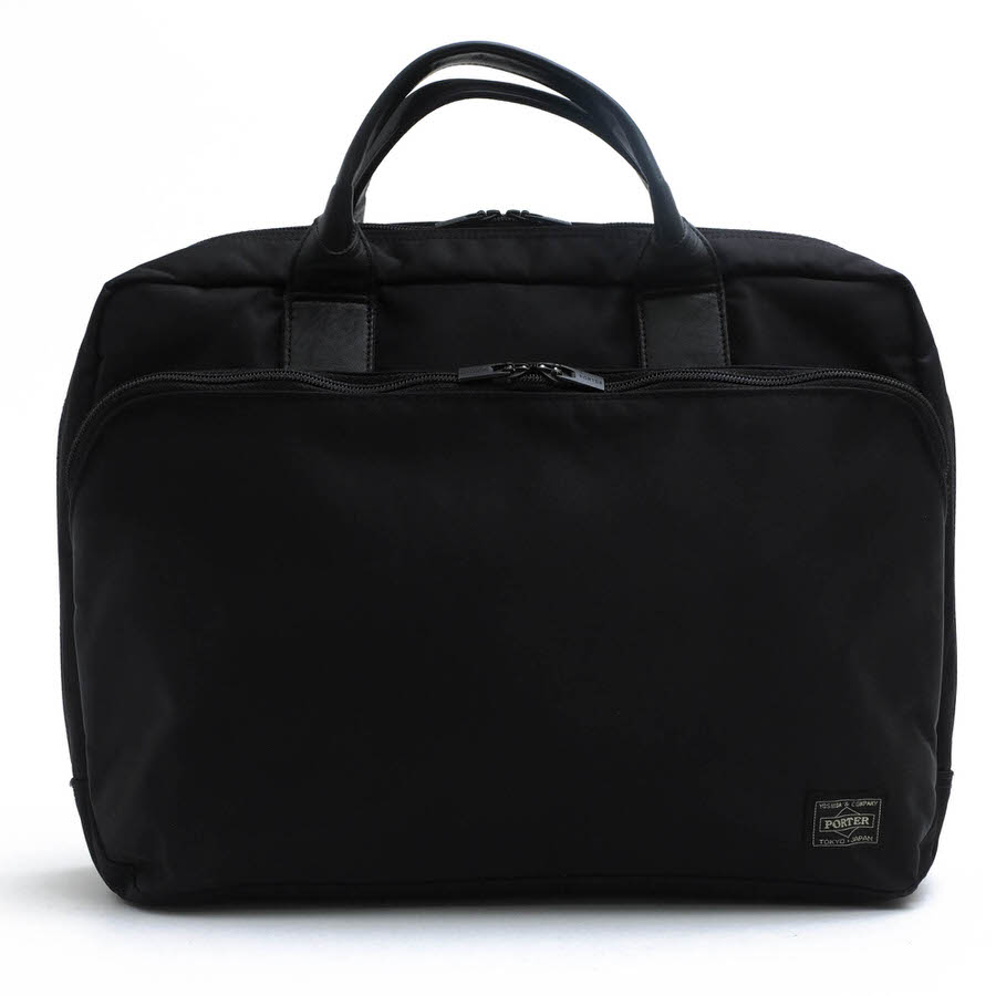 Satchel-Style Briefcases - ポーター 吉田カバン/PORTER/655-06168 TIME BRIEFCASE S タイム ビジネスバッグ 【中古】