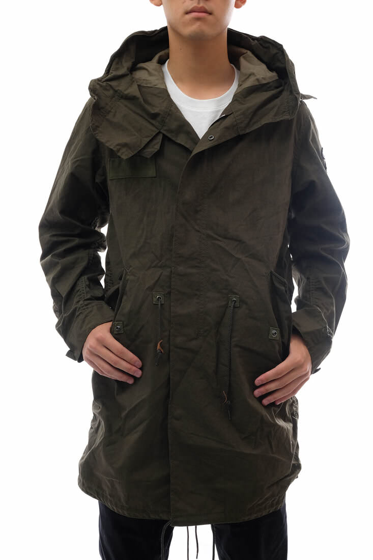 美品　OAMC ナイロンモッズコート　S ブラック 美品 OAMC ナイロンモッズコート S ブラック d WEAR モッズコート