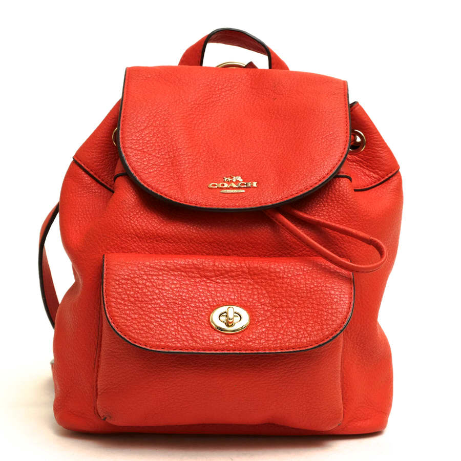 R[`/COACH/F37621 Mini Billie Backpack In Pebble Leather r[ ~j obNpbN bN yÁz