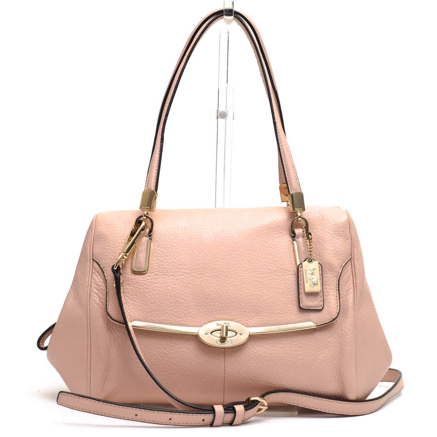 コーチ/COACH/25169 マディソン スモール マデリン イースト/ウェスト サッチェル MADISON SMALL MADELINE EAST/WEST SATCHEL ハンドバッグ 【中古】